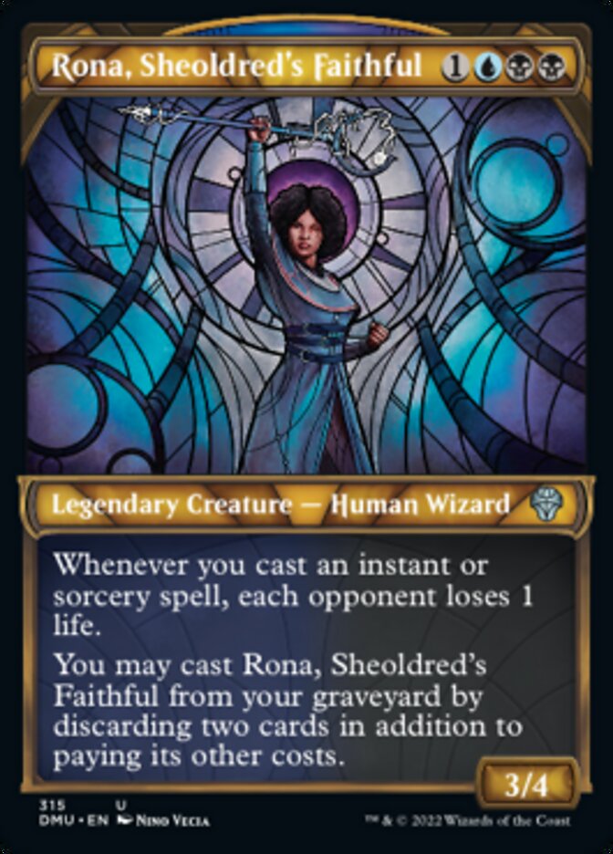 Rona, Sheoldred's Faithful (Showcase) [Dominaria United] | The Gaming Verse