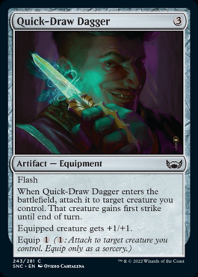 Quick-Draw Dagger [Streets of New Capenna] | The Gaming Verse