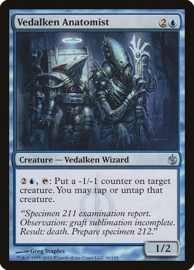 Vedalken Anatomist [Mirrodin Besieged] | The Gaming Verse