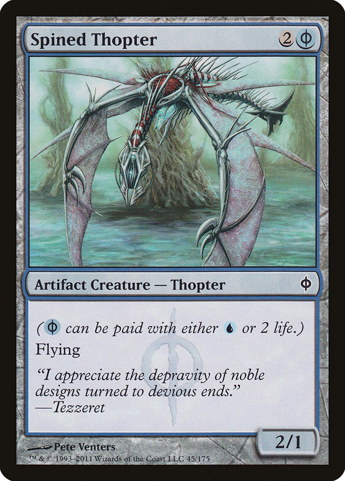 Spined Thopter [New Phyrexia] | The Gaming Verse