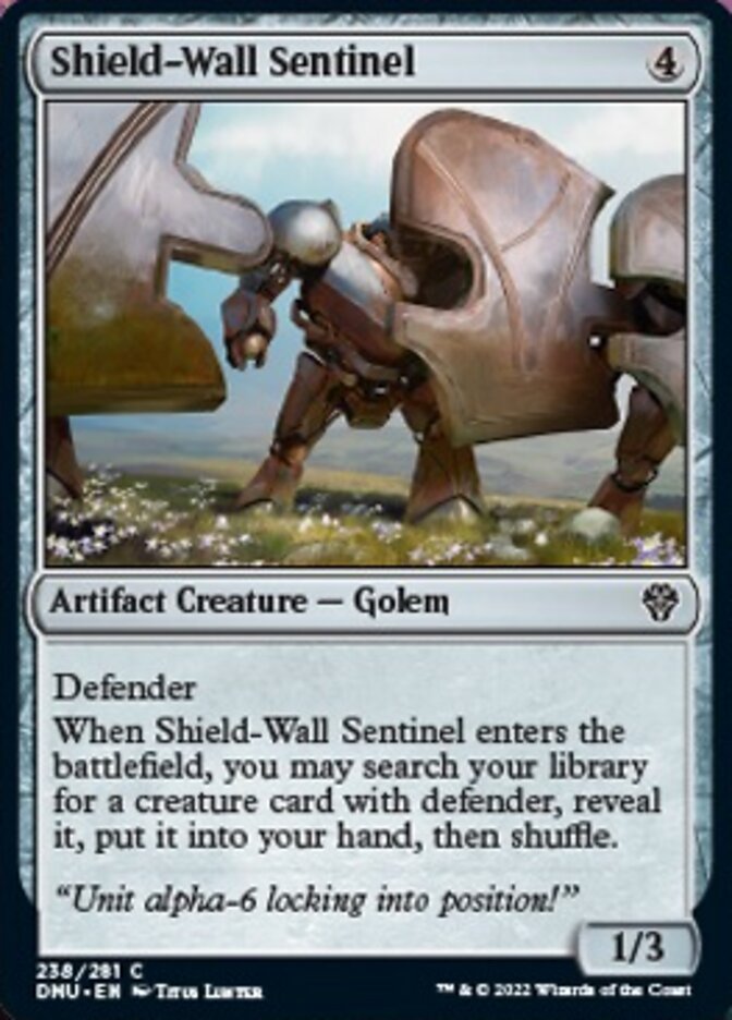 Shield-Wall Sentinel [Dominaria United] | The Gaming Verse