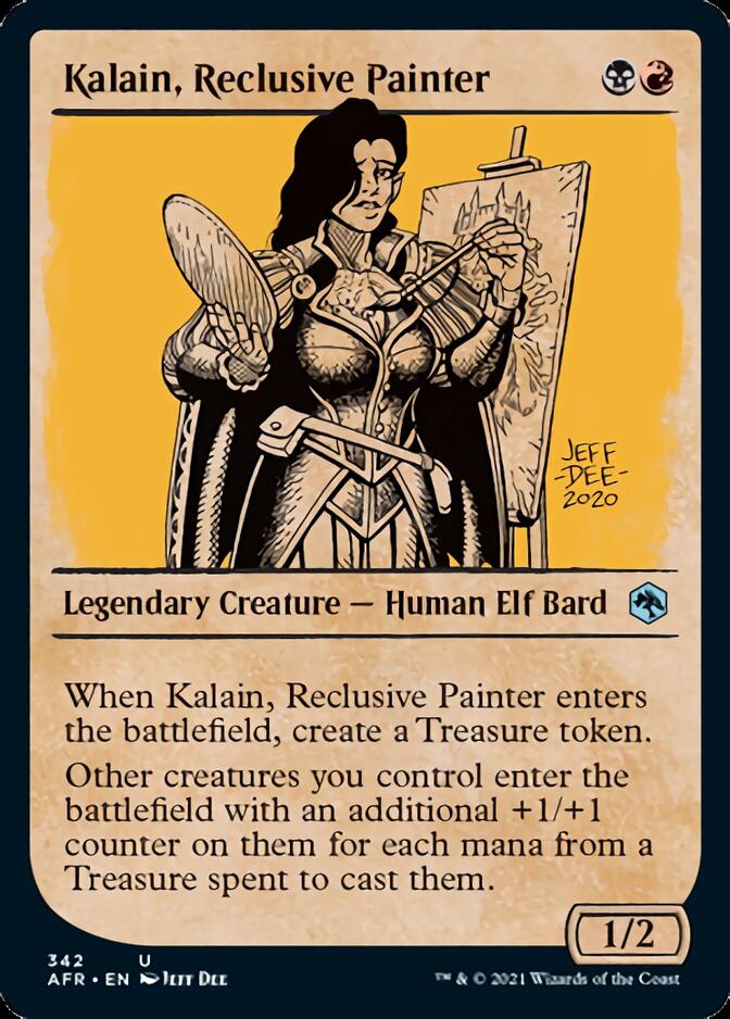 Kalain, Reclusive Painter (Showcase) [Dungeons & Dragons: Adventures in the Forgotten Realms] | The Gaming Verse