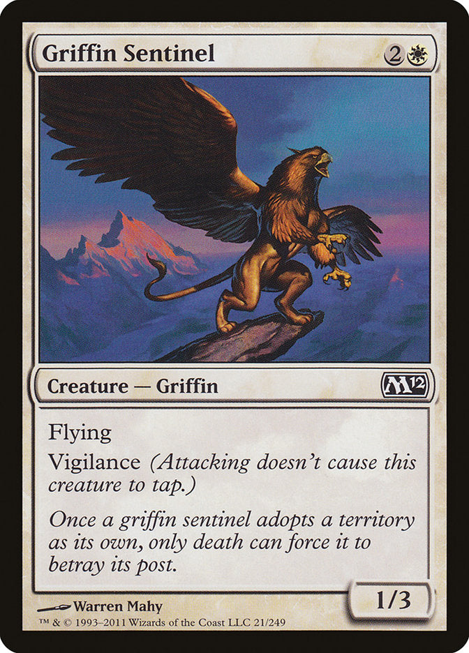 Griffin Sentinel [Magic 2012] | The Gaming Verse