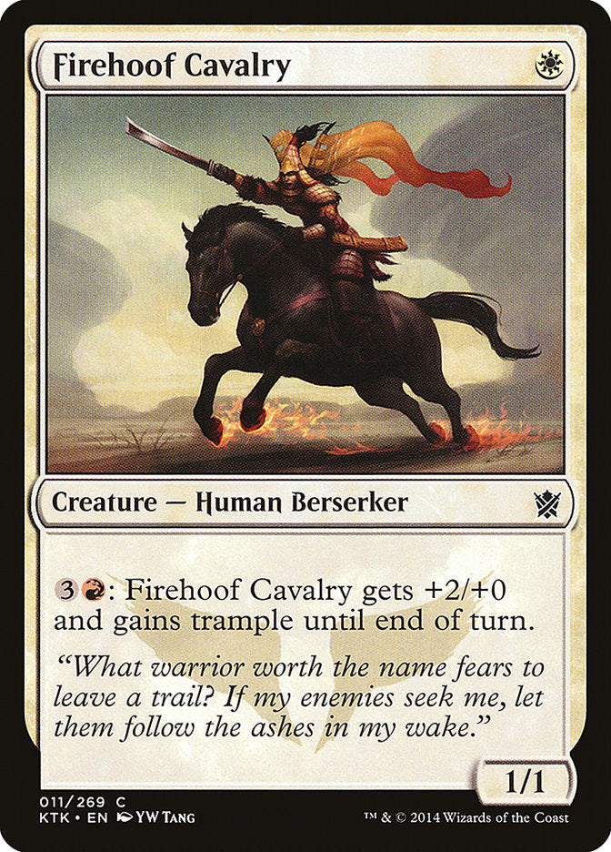 Firehoof Cavalry [Khans of Tarkir] | The Gaming Verse