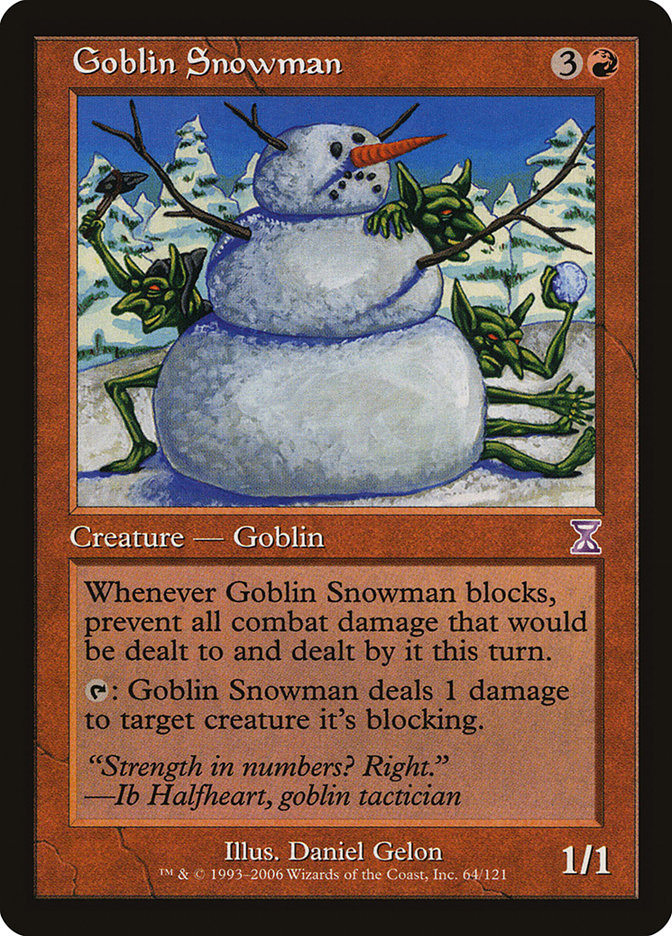 Goblin Snowman [Time Spiral Timeshifted] | The Gaming Verse