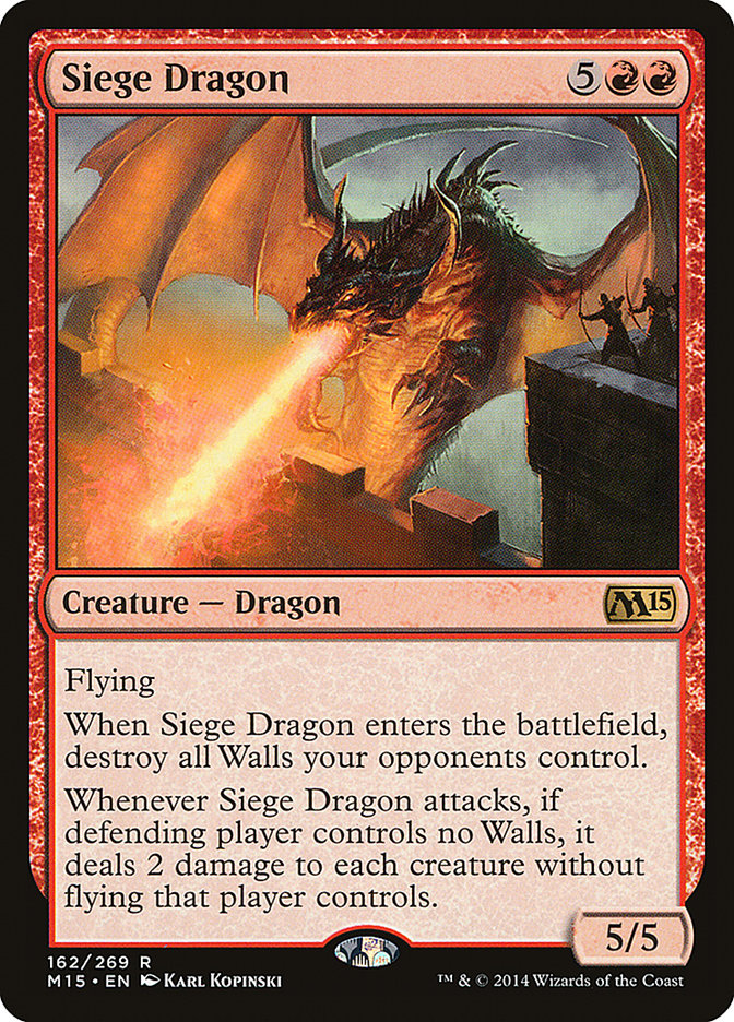 Siege Dragon [Magic 2015] | The Gaming Verse