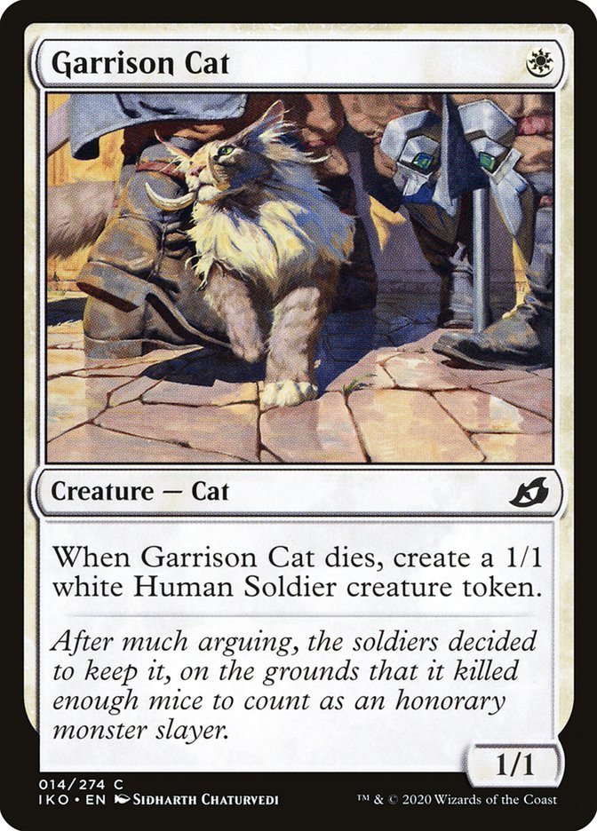 Garrison Cat [Ikoria: Lair of Behemoths] | The Gaming Verse