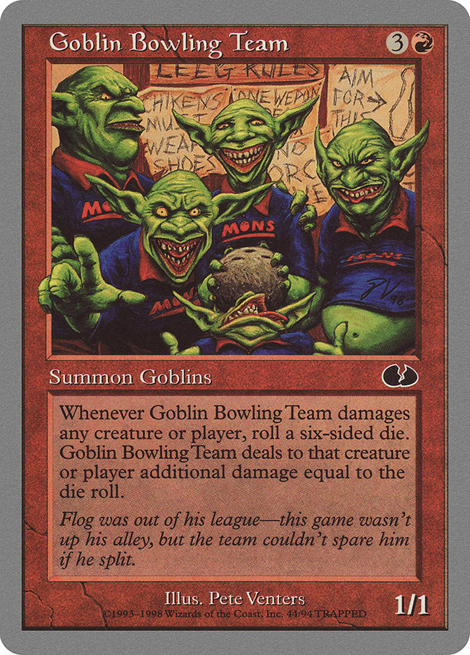 Goblin Bowling Team [Unglued] | The Gaming Verse