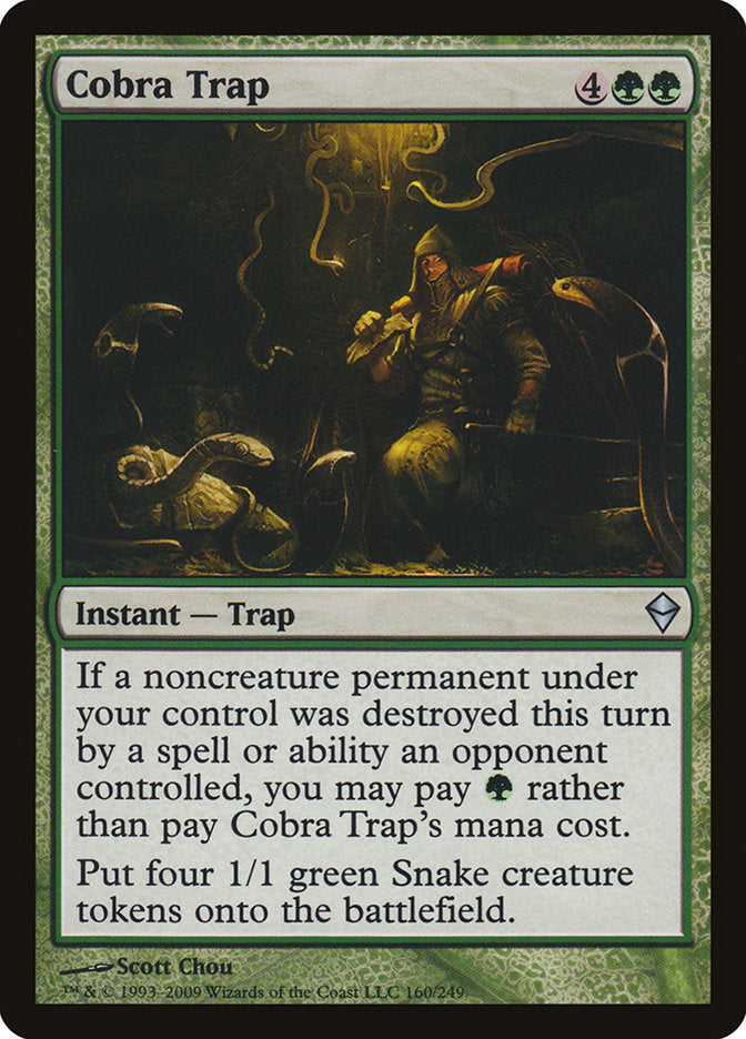 Cobra Trap [Zendikar] | The Gaming Verse