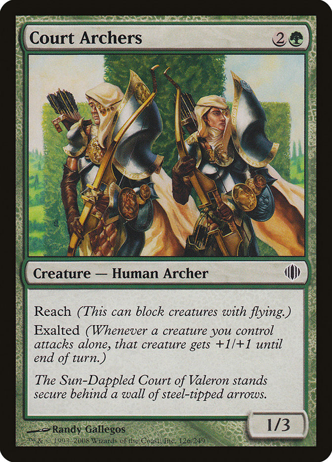 Court Archers [Shards of Alara] | The Gaming Verse