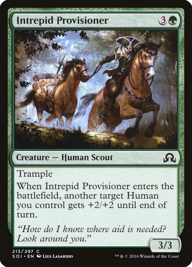 Intrepid Provisioner [Shadows over Innistrad] | The Gaming Verse