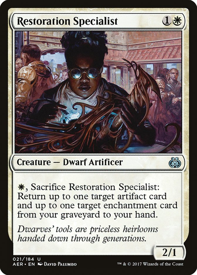 Restoration Specialist [Aether Revolt] | The Gaming Verse