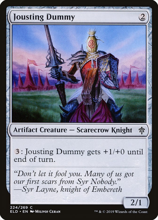 Jousting Dummy [Throne of Eldraine] | The Gaming Verse