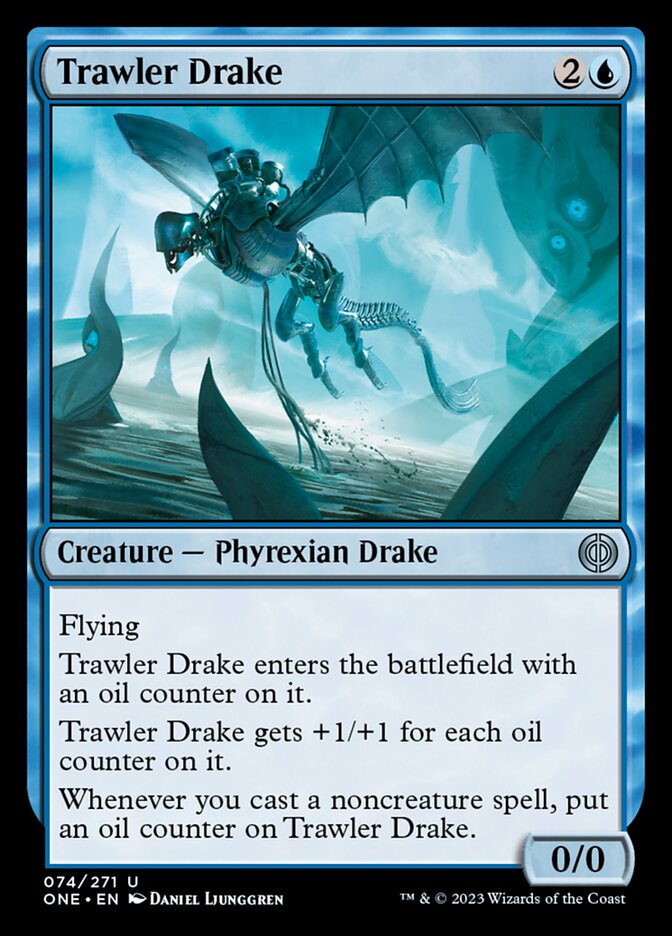 Trawler Drake [Phyrexia: All Will Be One] | The Gaming Verse