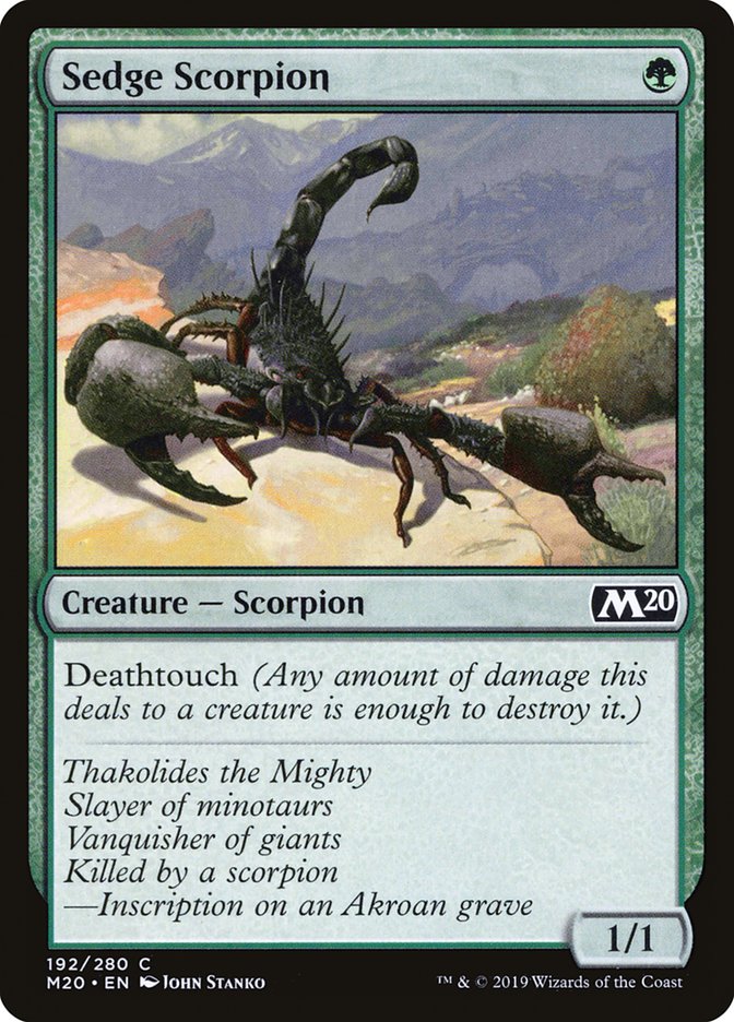 Sedge Scorpion [Core Set 2020] | The Gaming Verse