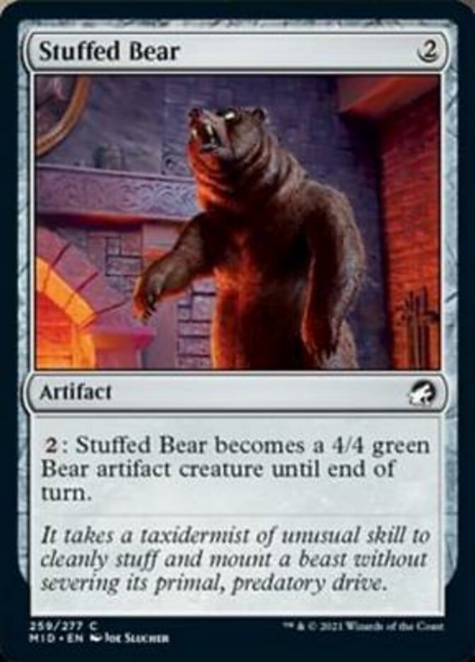 Stuffed Bear [Innistrad: Midnight Hunt] | The Gaming Verse