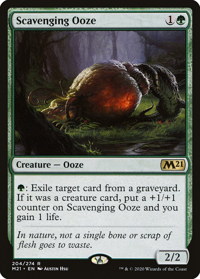 Scavenging Ooze [Core Set 2021] | The Gaming Verse