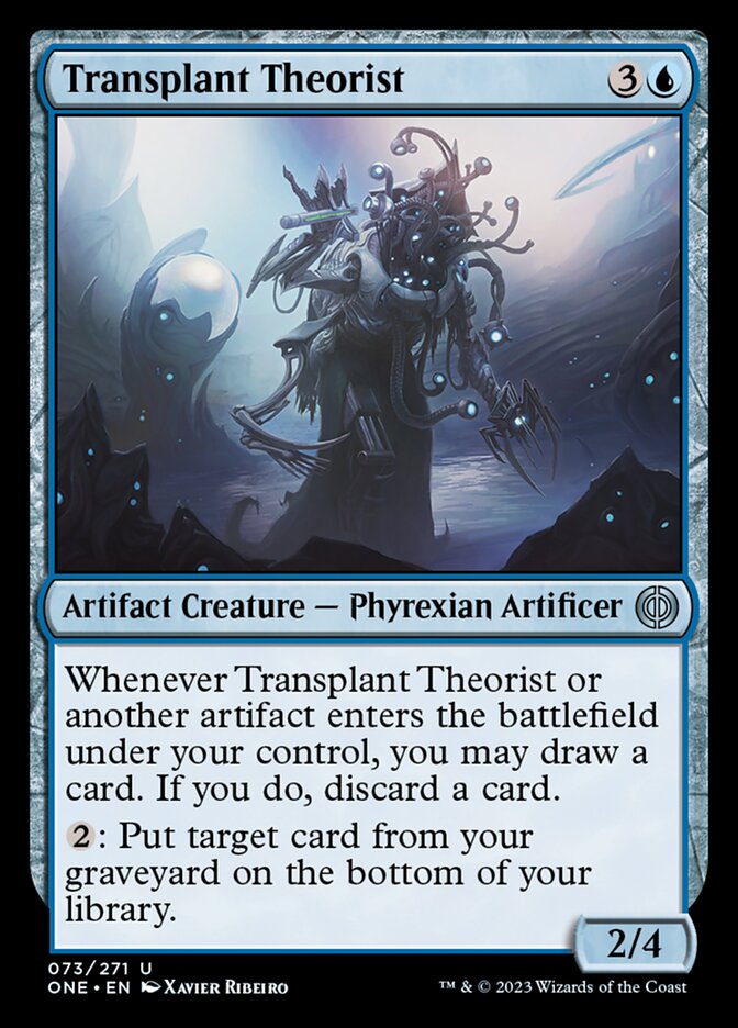 Transplant Theorist [Phyrexia: All Will Be One] | The Gaming Verse