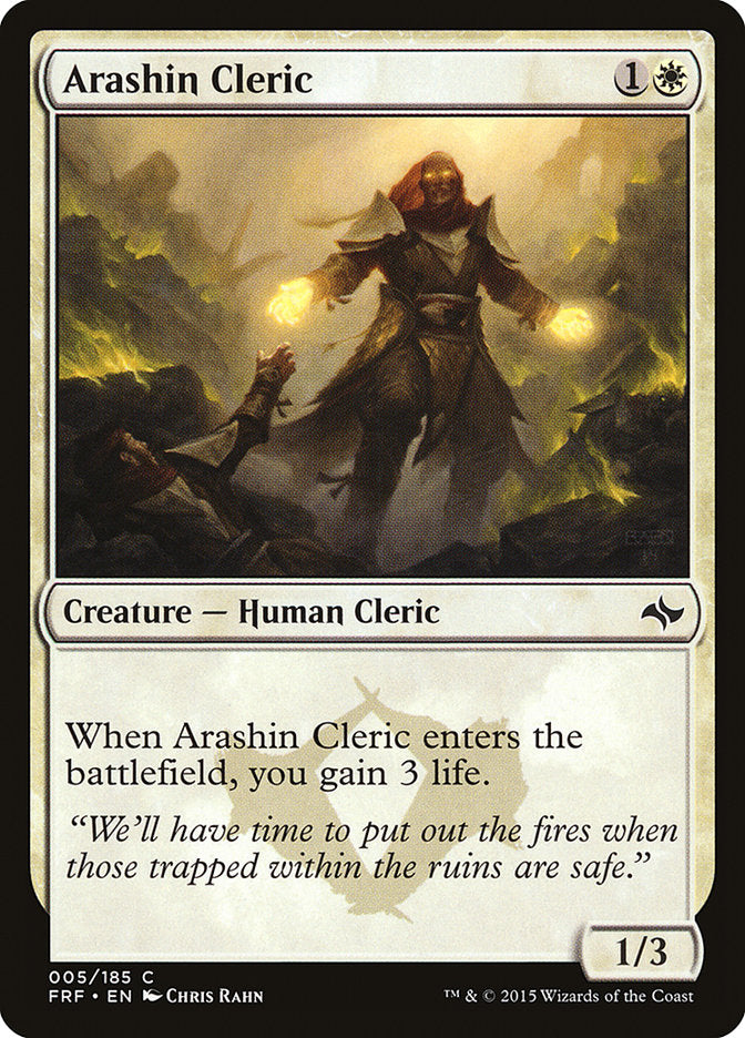 Arashin Cleric [Fate Reforged] | The Gaming Verse