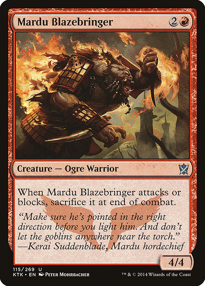 Mardu Blazebringer [Khans of Tarkir] | The Gaming Verse