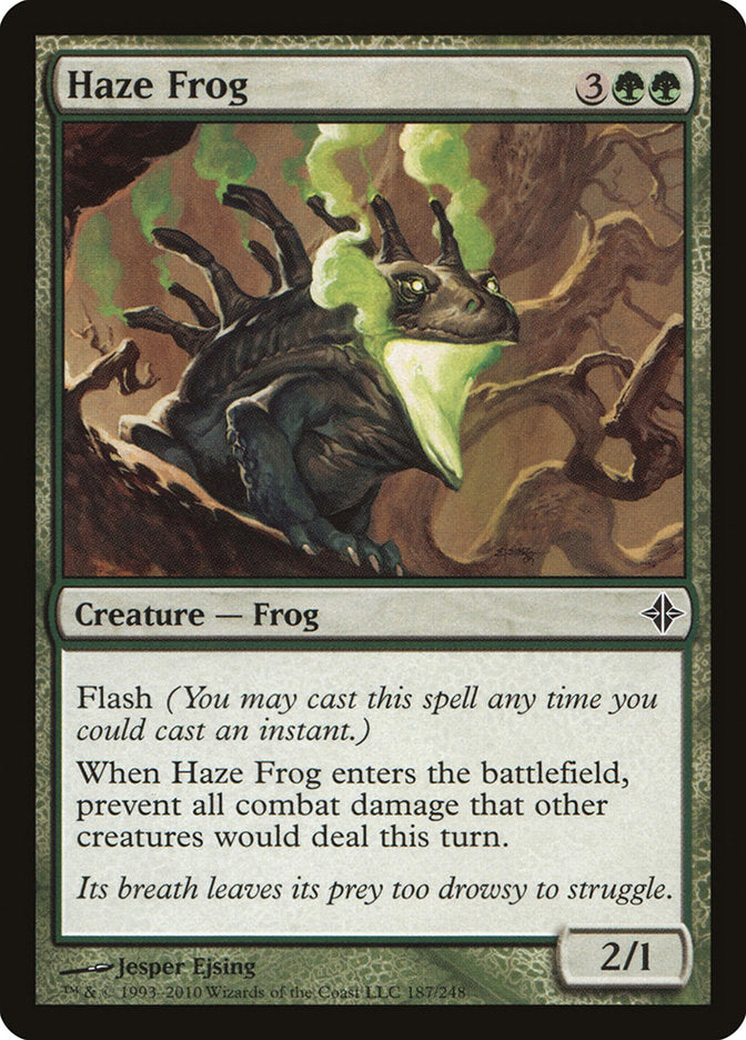 Haze Frog [Rise of the Eldrazi] | The Gaming Verse