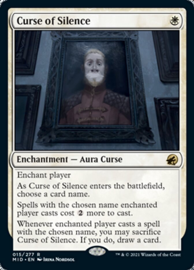 Curse of Silence [Innistrad: Midnight Hunt] | The Gaming Verse