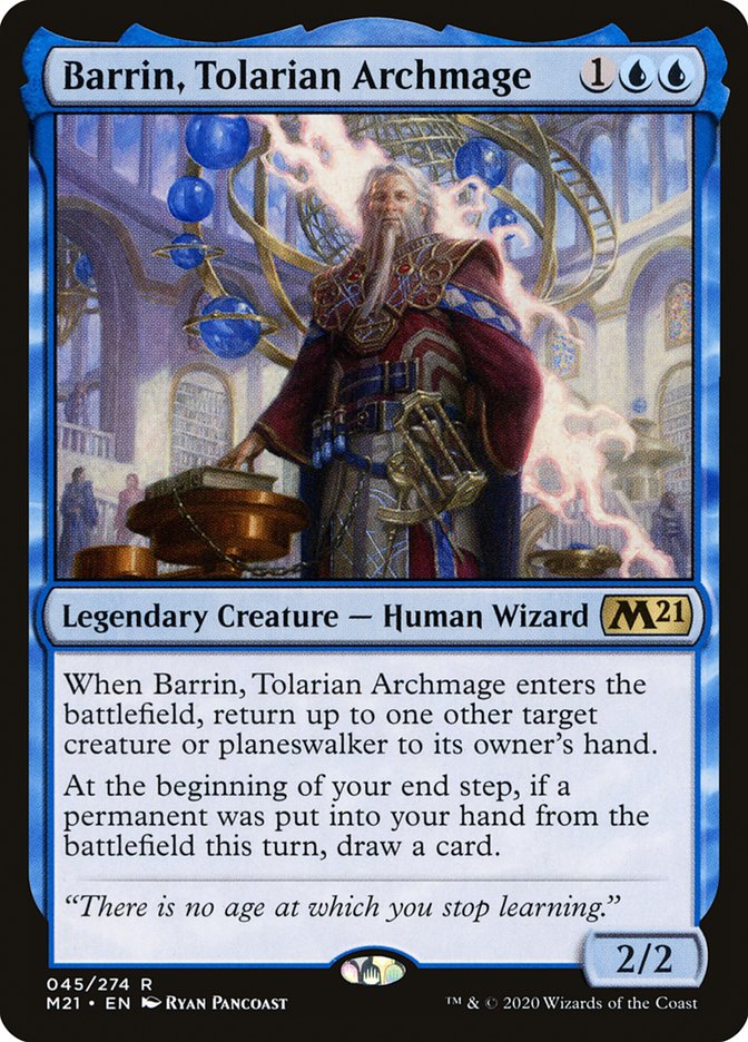 Barrin, Tolarian Archmage [Core Set 2021] | The Gaming Verse