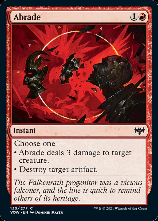 Abrade [Innistrad: Crimson Vow] | The Gaming Verse