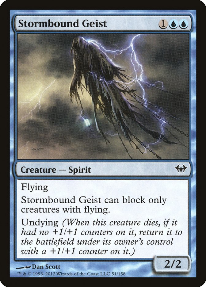 Stormbound Geist [Dark Ascension] | The Gaming Verse