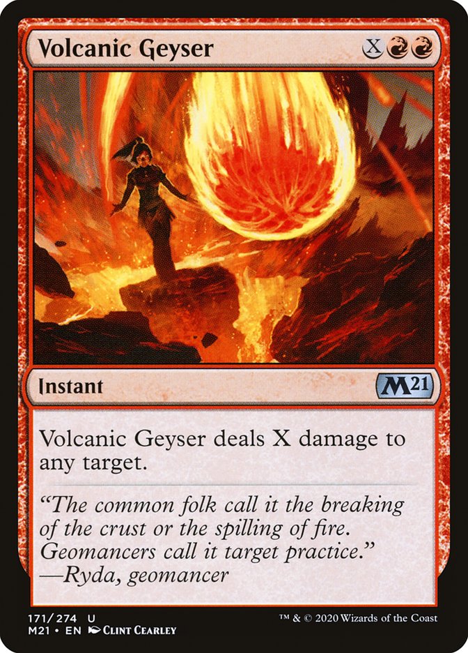 Volcanic Geyser [Core Set 2021] | The Gaming Verse