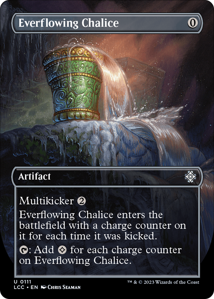 Everflowing Chalice (Borderless) [The Lost Caverns of Ixalan Commander] | The Gaming Verse