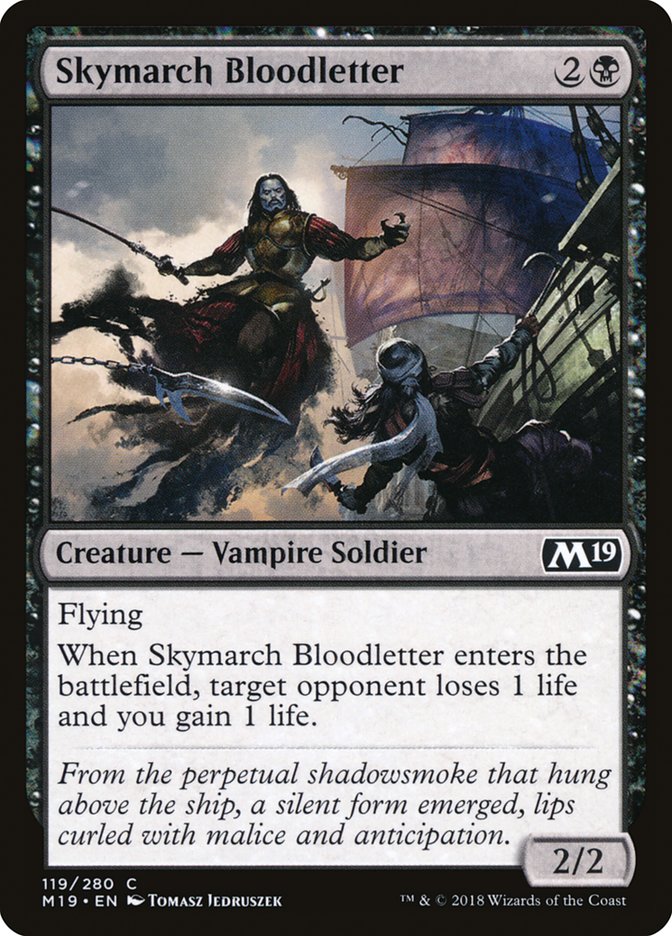 Skymarch Bloodletter [Core Set 2019] | The Gaming Verse