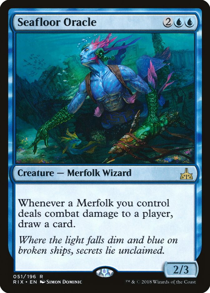 Seafloor Oracle [Rivals of Ixalan] | The Gaming Verse