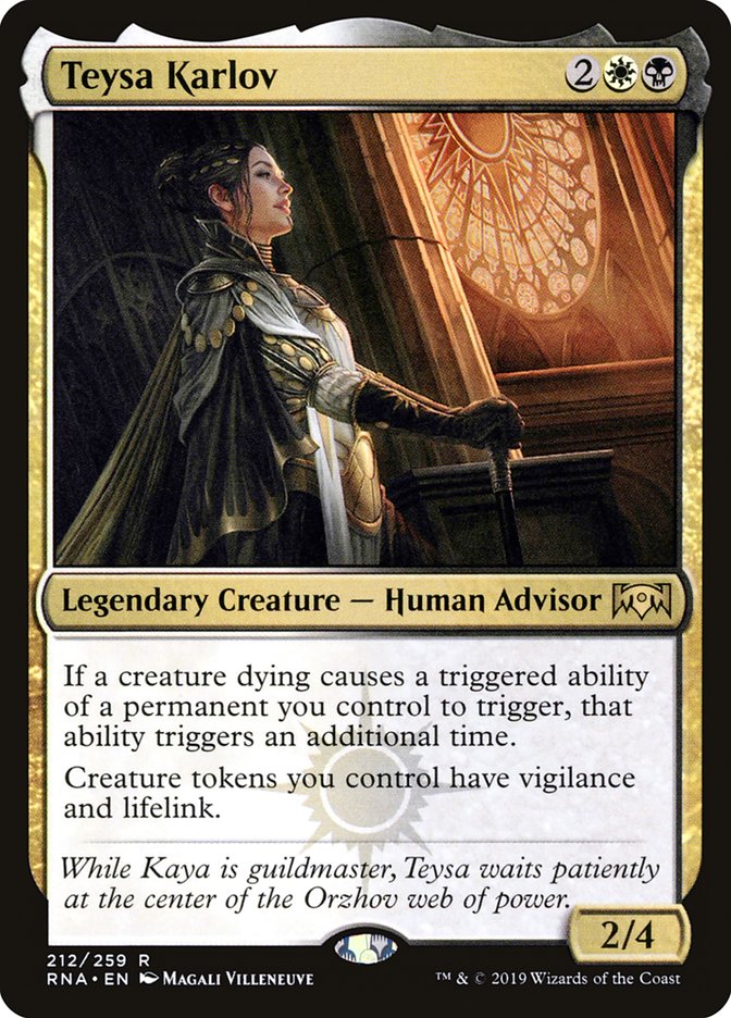 Teysa Karlov [Ravnica Allegiance] | The Gaming Verse