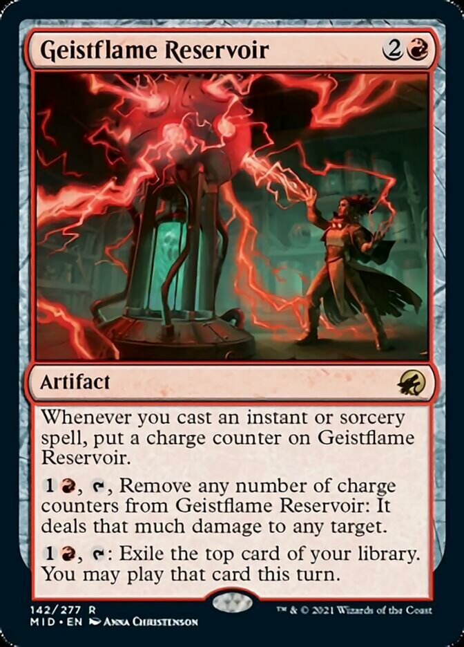 Geistflame Reservoir [Innistrad: Midnight Hunt] | The Gaming Verse