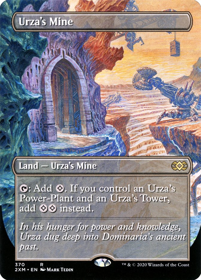 Urza's Mine (Borderless) [Double Masters] | The Gaming Verse