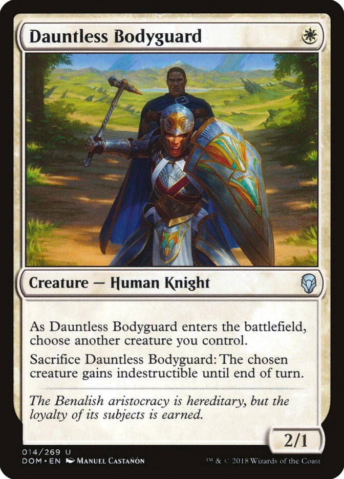 Dauntless Bodyguard [Dominaria] | The Gaming Verse