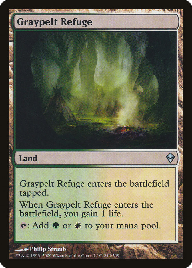 Graypelt Refuge [Zendikar] | The Gaming Verse