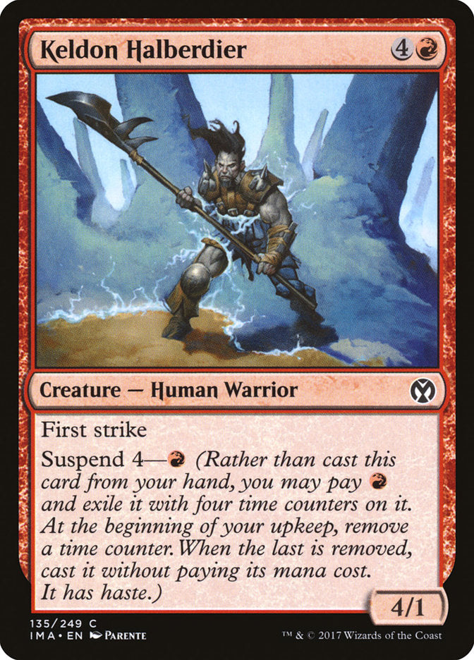 Keldon Halberdier [Iconic Masters] | The Gaming Verse