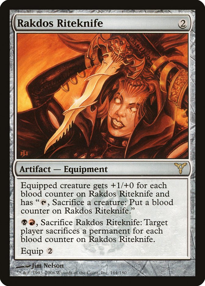 Rakdos Riteknife [Dissension] | The Gaming Verse