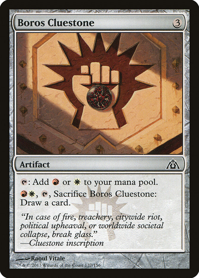 Boros Cluestone [Dragon's Maze] | The Gaming Verse