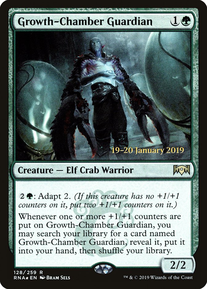 Growth-Chamber Guardian [Ravnica Allegiance Prerelease Promos] | The Gaming Verse