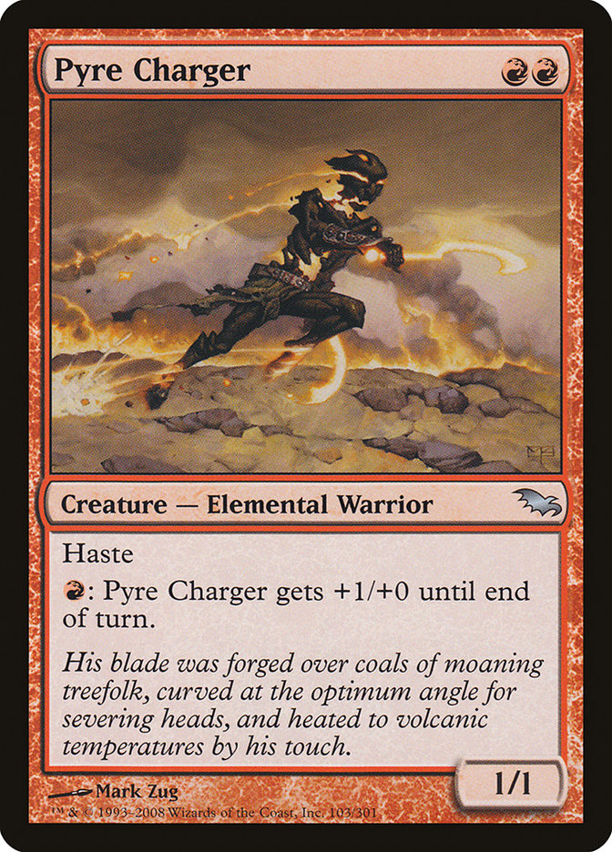 Pyre Charger [Shadowmoor] | The Gaming Verse