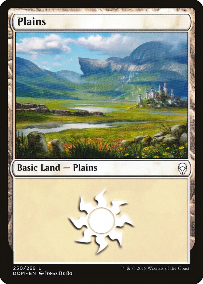 Plains (250) [Dominaria] | The Gaming Verse