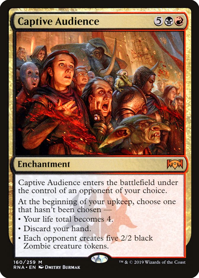 Captive Audience [Ravnica Allegiance] | The Gaming Verse