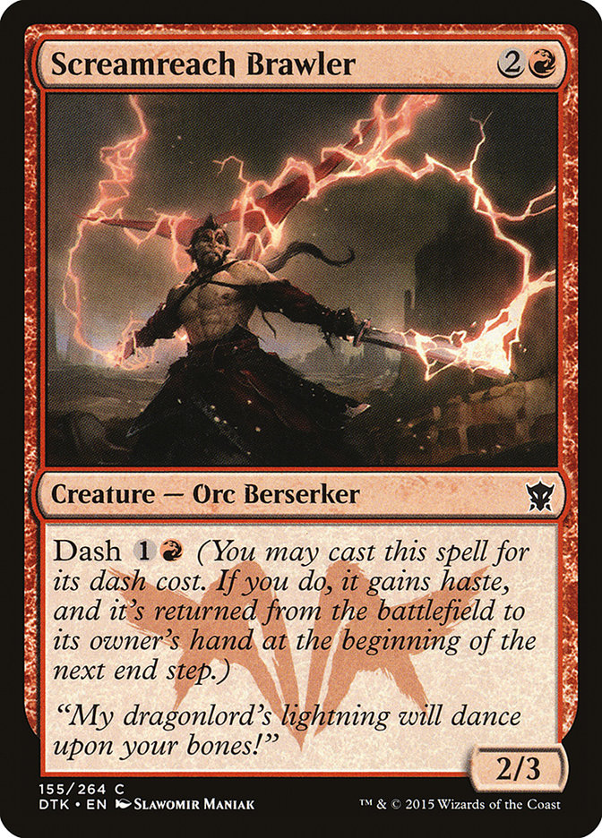 Screamreach Brawler [Dragons of Tarkir] | The Gaming Verse