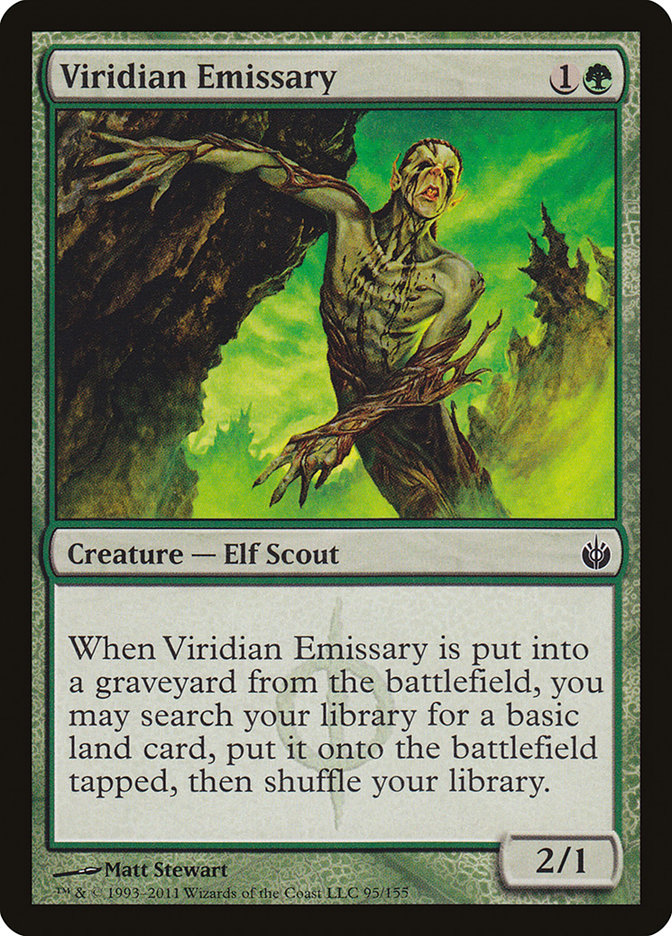 Viridian Emissary [Mirrodin Besieged] | The Gaming Verse