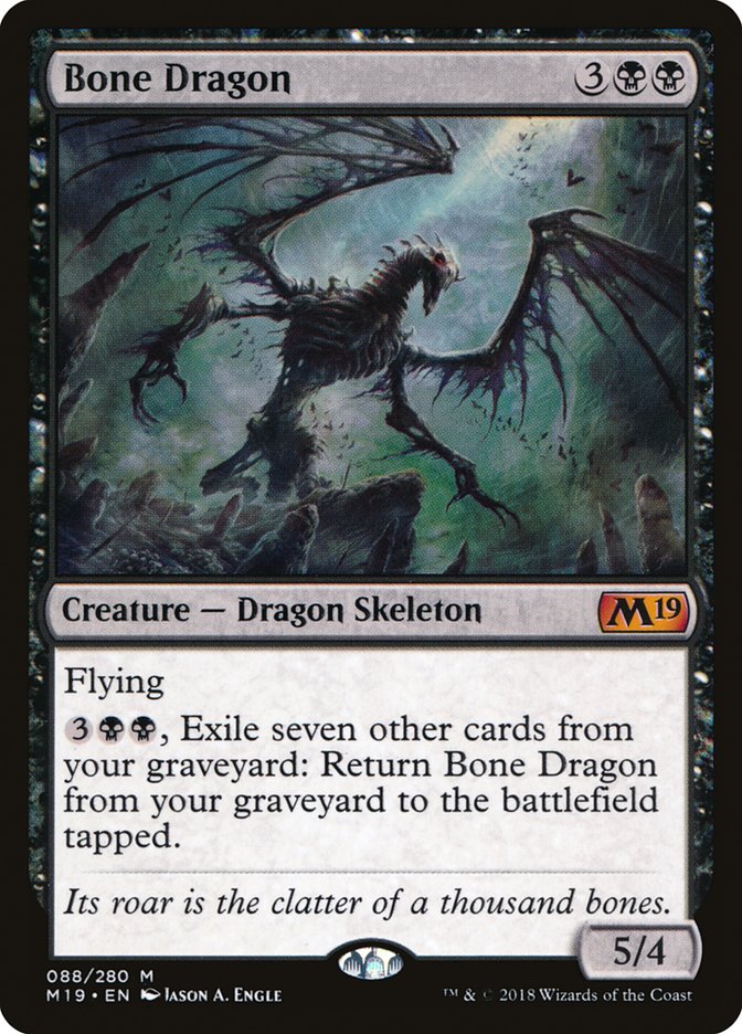 Bone Dragon [Core Set 2019] | The Gaming Verse