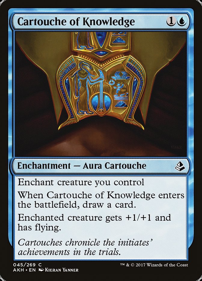 Cartouche of Knowledge [Amonkhet] | The Gaming Verse