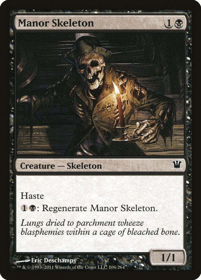 Manor Skeleton [Innistrad] | The Gaming Verse